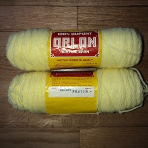 SOLD ACRYLIC YARN BUNDLE OF 2